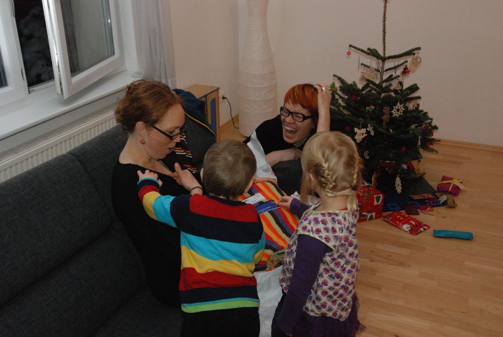 Mor får en hængekøje